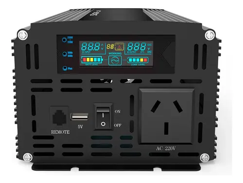 Inversor Corriente 1000/2000w Onda Sinusoidal Pura Etheoss - Imagen 2