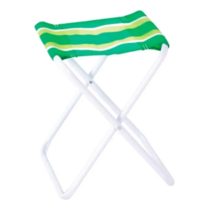 Banqueta De Acero Plegable Camping Playa Jardin Mor 002001