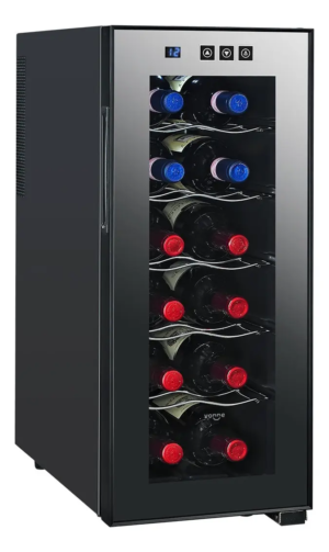 Cava De Vinos Vonne 12 Botellas Led Touch 50w