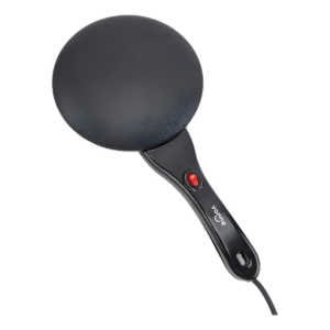 Panquequera Eléctrica Vonne Portatil Con Bowl Y Batidor Negro